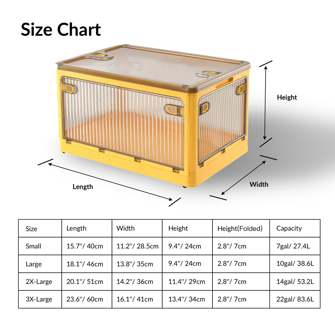 Foldable Storage Box Set - Standard