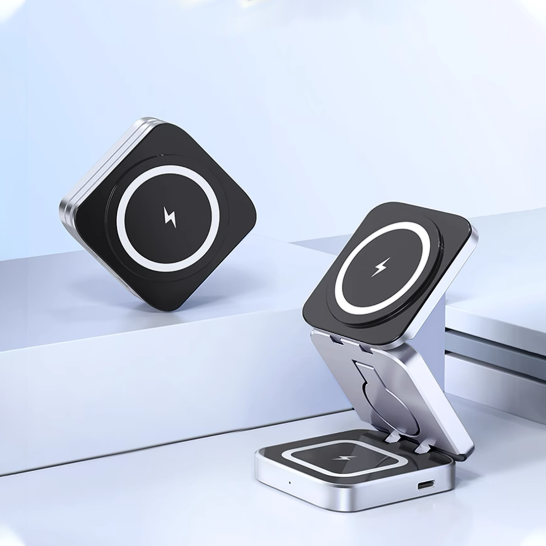 3-in-1 Magnetic Wireless Fast Charger