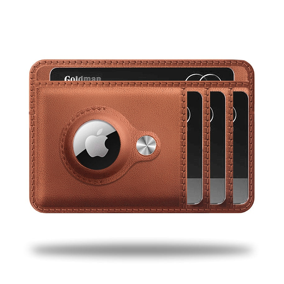 Airtag Trackable Card Holder Wallet