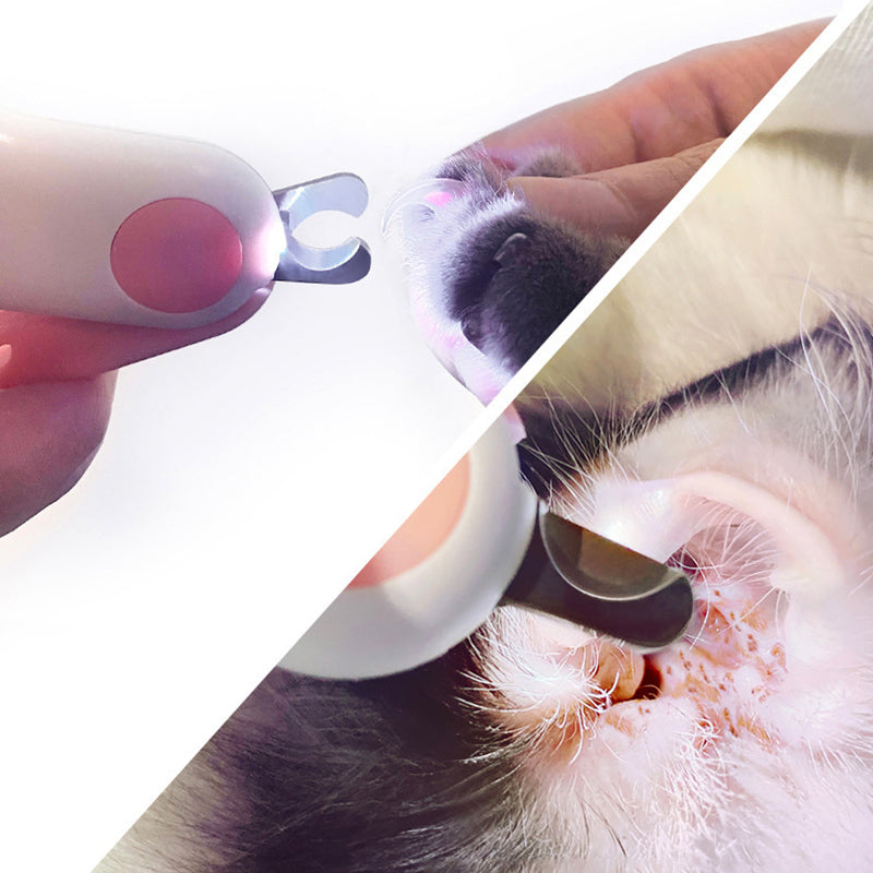 Pet Nail Clipper with LED Light