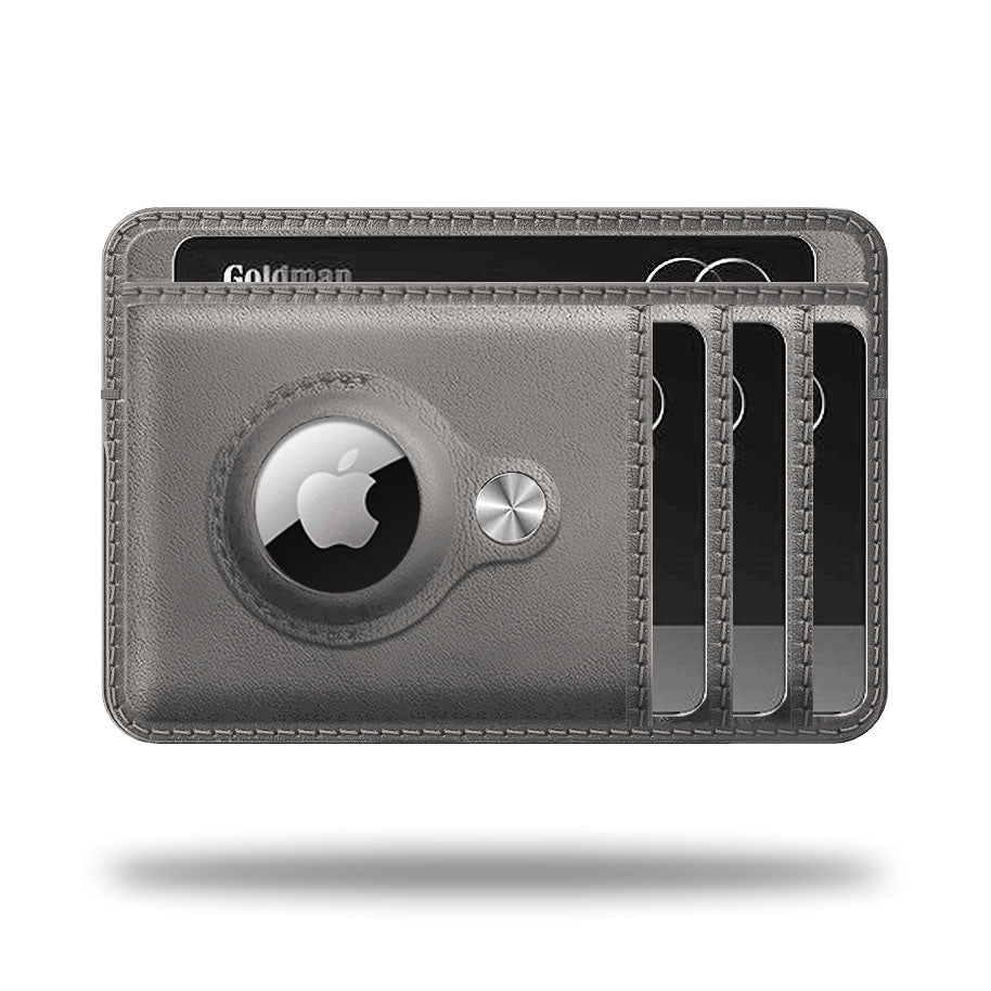 Airtag Trackable Card Holder Wallet