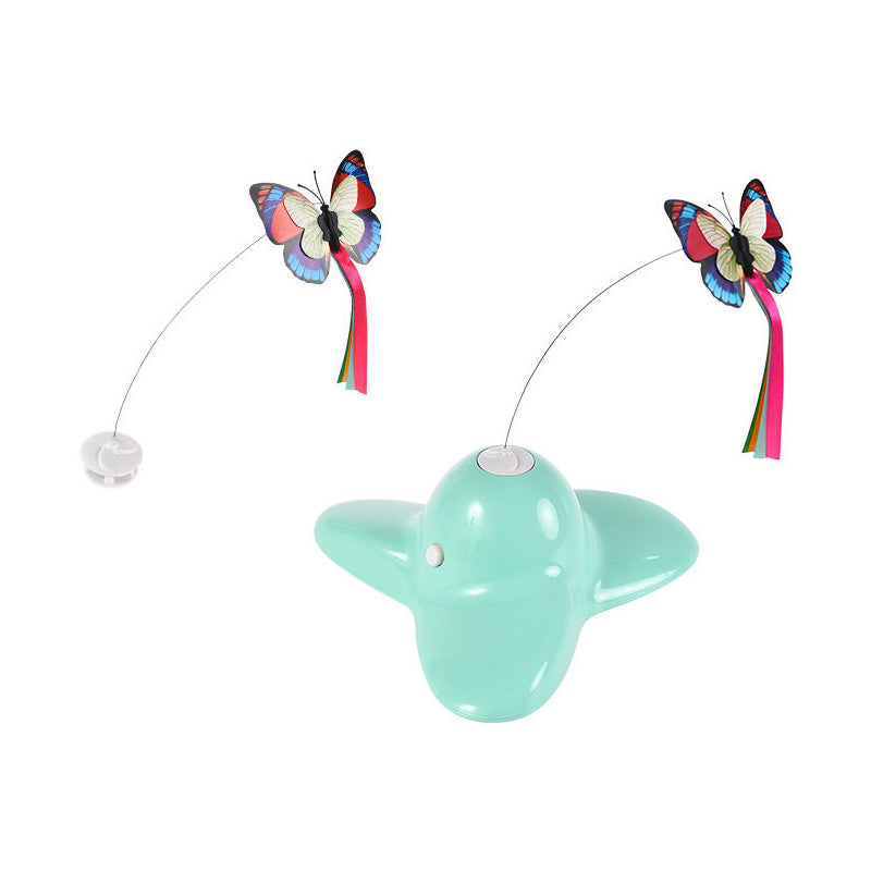 Rotating Butterfly Cat Toy