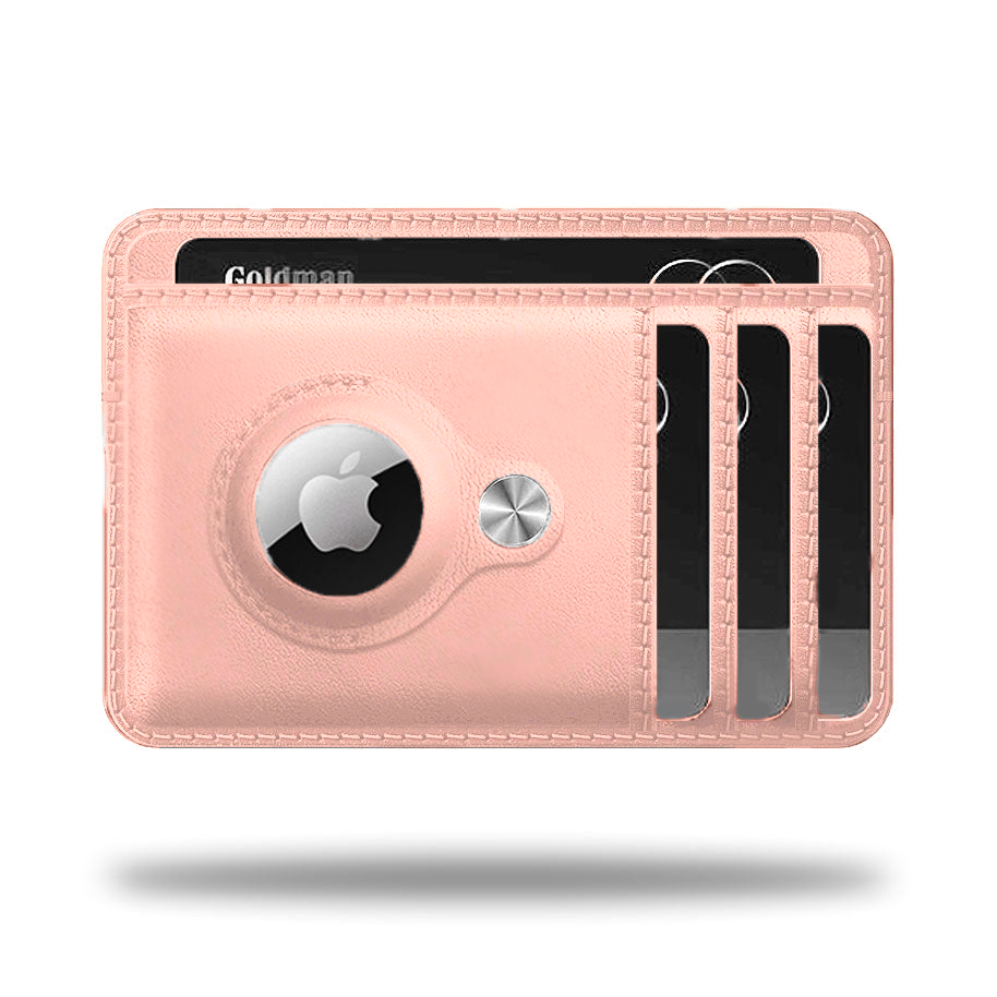 Airtag Trackable Card Holder Wallet